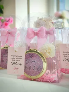 Bride To Be & Bekarlığa Veda Lüks Asetat Çanta Hediye Seti