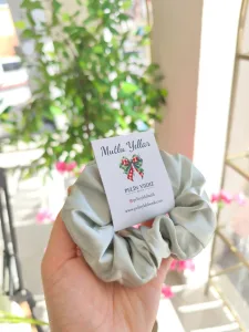 Mint Yeşili Saten Toka Yılbaşı & Kurumsal Yeni Yıl Hediyeliği