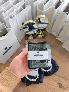 Kurumsal Logo Baskılı Özel Karton Çanta İçerisinde Lüks Hediye Seti